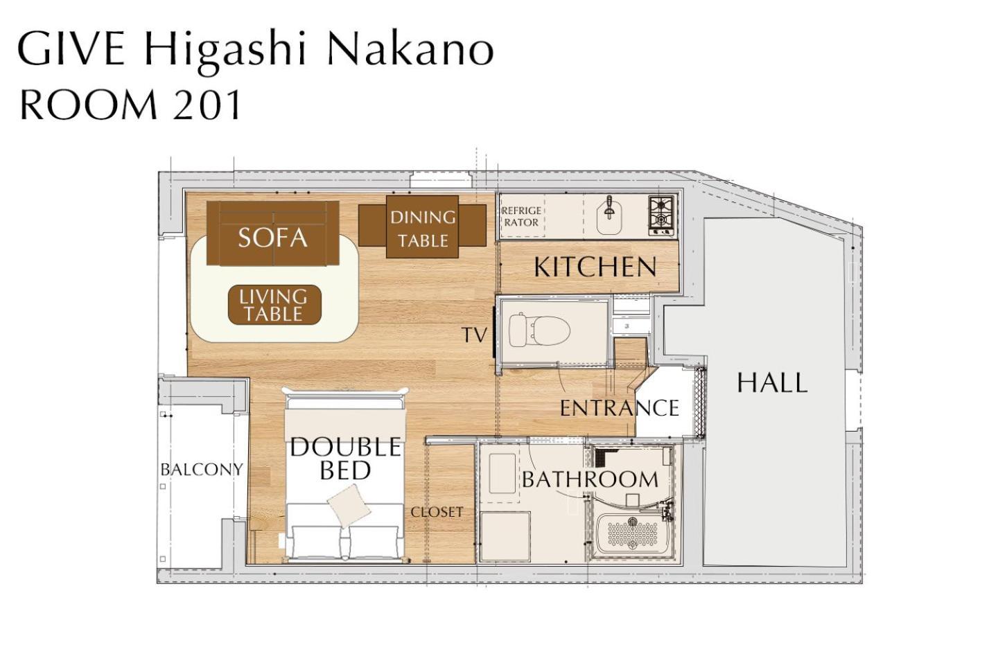 Apartamento Give Higashi Nakano *
